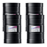 Four steel 55-gallon drums of Alliance Chemical Methanol ACS Reagent Grade with labels.