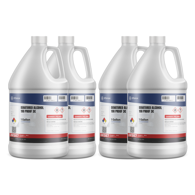 Denatured Alcohol 190 Proof 3C Technical Grade