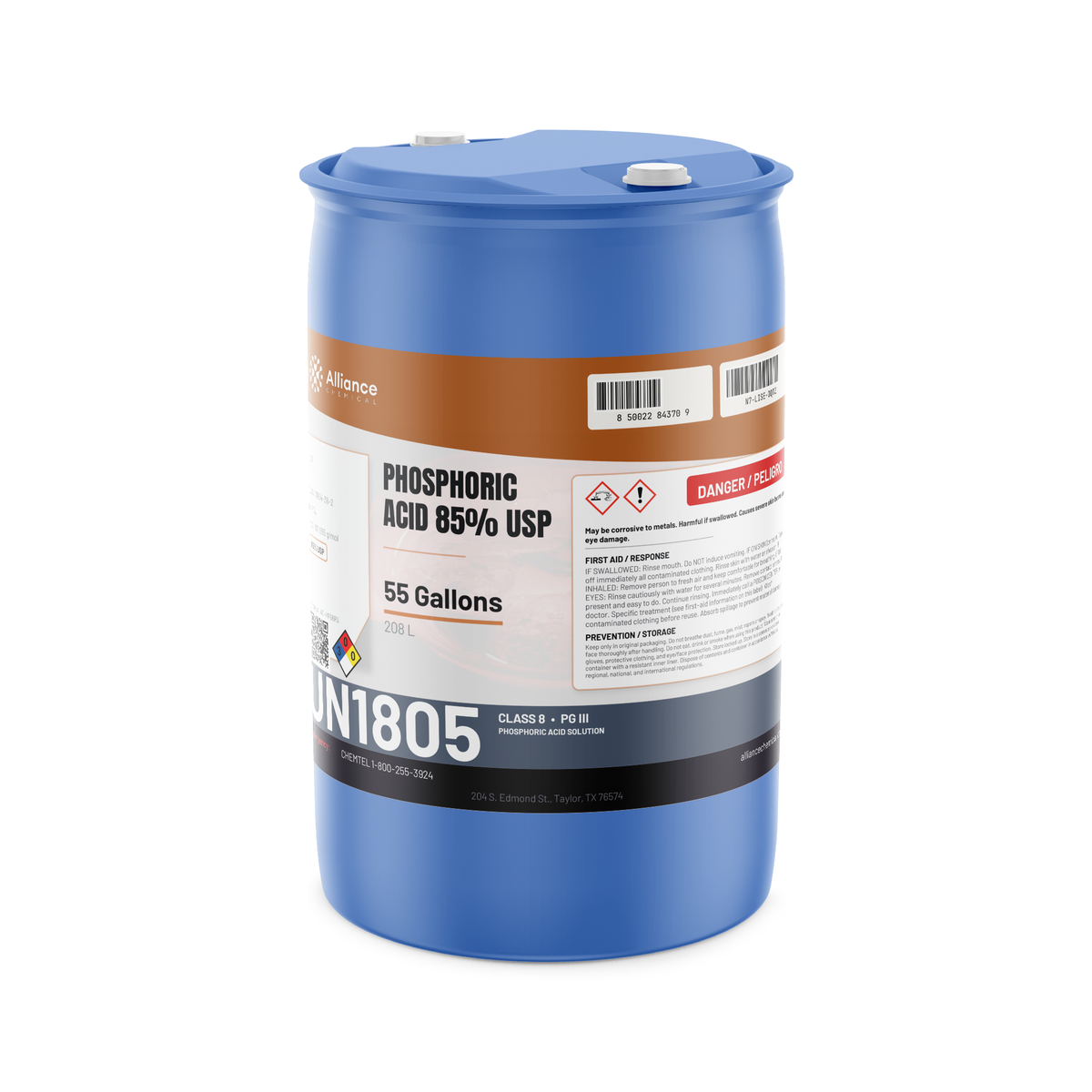 Phosphoric Acid 85% USP Food Grade