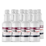 Sulfuric Acid 96% ACS Grade, eight 1-quart plastic bottles by Alliance Chemical for metal treatment and chemical synthesis