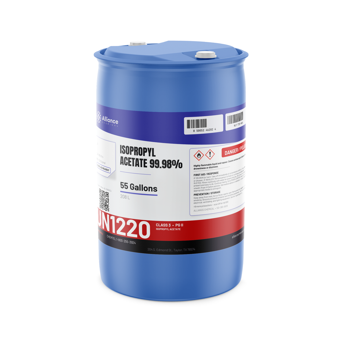 Isopropyl Acetate 99.98% ACS Grade