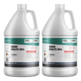 Sodium Bisulfite 40% ACS Reagent Grade in two 1-gallon jugs from Alliance Chemical for wastewater dechlorination