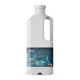 One 2.5-liter plastic jug of Alliance Chemical Nitric Acid 25% with a handle, screw cap, and product label.