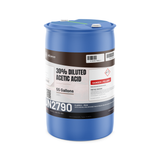 30% diluted acetic acid food grade in a blue 55-gallon drum from Alliance Chemical