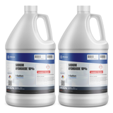 Sodium Hydroxide 10% ACS Reagent Grade in two 1-gallon plastic jugs from Alliance Chemical