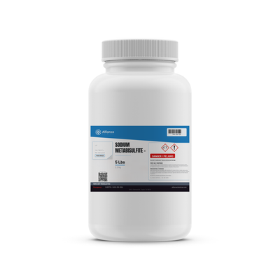Sodium Metabisulfite - Food Grade - 1 Pack (5 lbs.)