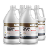 Phosphoric Acid 10% Technical Grade in four 1-gallon jugs from Alliance Chemical for metal finishing