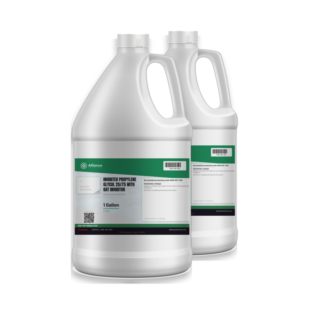 Inhibited Propylene Glycol 25/75 in two 1-gallon jugs from Alliance Chemical