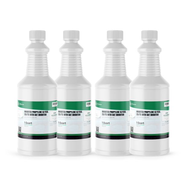 Inhibited Propylene Glycol 25/75 with OAT Inhibitor — Data Center Coolant