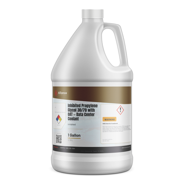 Inhibited Propylene Glycol 30/70 with OAT Inhibitor — Data Center Coolant