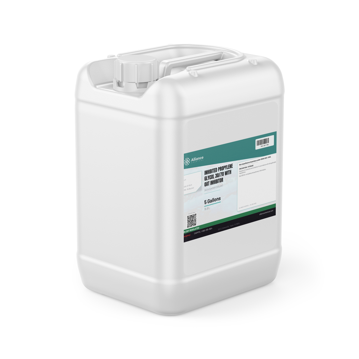 Inhibited Propylene Glycol 30/70 with OAT Inhibitor in a 5-gallon jerry can, Alliance Chemical