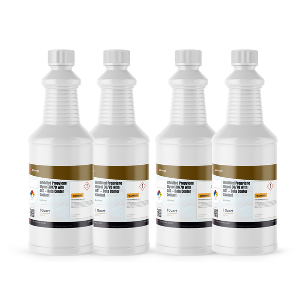 Inhibited Propylene Glycol 30/70 with OAT Inhibitor — Data Center Coolant