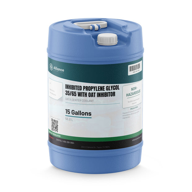 Inhibited Propylene Glycol 35/65 with OAT Inhibitor — Data Center Coolant