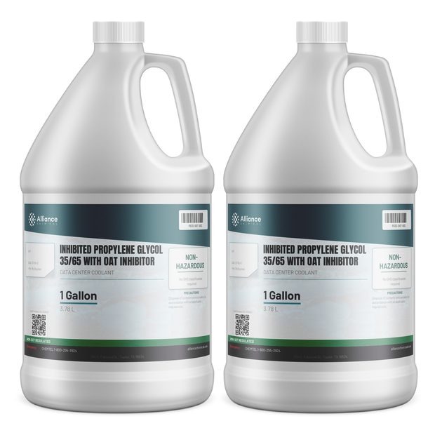 Inhibited Propylene Glycol 35/65 with OAT Inhibitor — Data Center Coolant