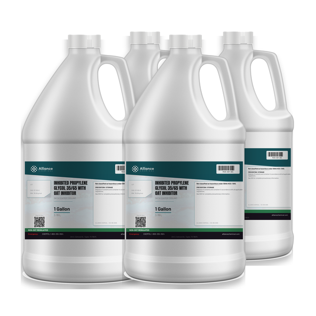 Inhibited Propylene Glycol 35/65 with OAT inhibitor case of four 1-gallon jugs