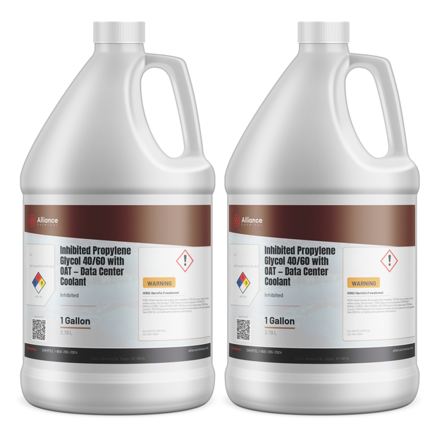 Inhibited Propylene Glycol 40/60 with OAT Inhibitor — Data Center Coolant