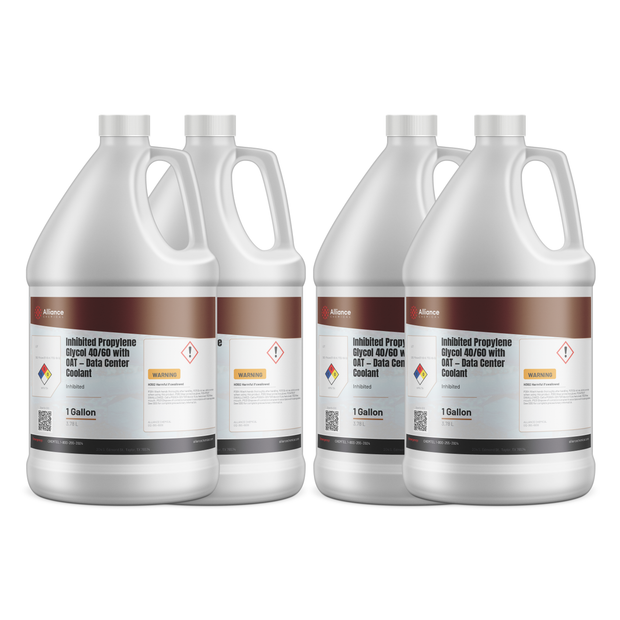Inhibited Propylene Glycol 40/60 with OAT Inhibitor — Data Center Coolant