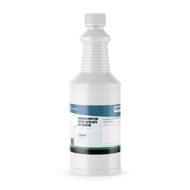 Inhibited Propylene Glycol 50/50 with OAT Inhibitor 1-quart bottle, Alliance Chemical