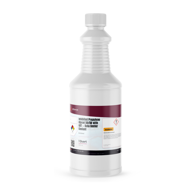 Inhibited Propylene Glycol 50/50 with OAT Inhibitor — Data Center Coolant