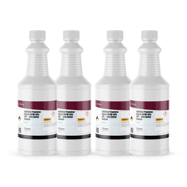 Inhibited Propylene Glycol 50/50 with OAT Inhibitor — Data Center Coolant