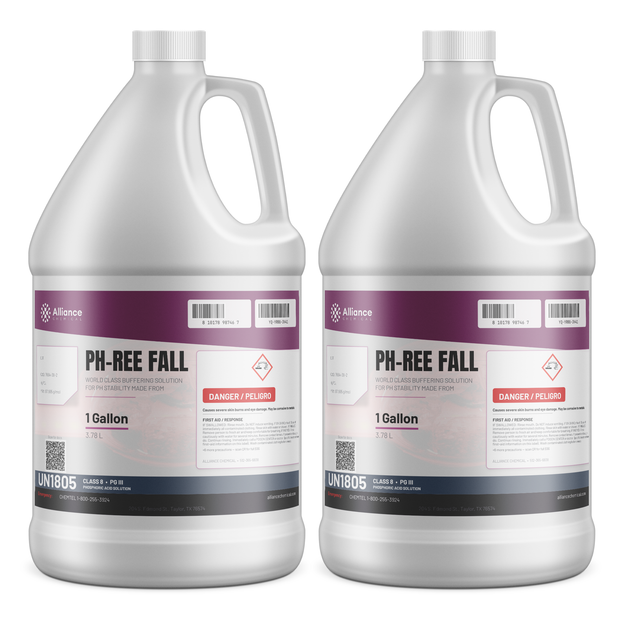 Phosphoric acid 30% technical grade buffering solution in two 1-gallon jugs, Alliance Chemical