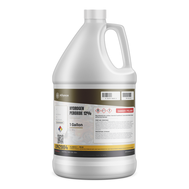 Hydrogen Peroxide 12% ACS Grade