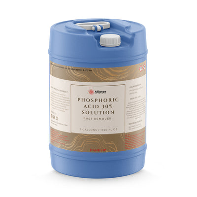 Phosphoric Acid 30% - The Ultimate Rust Remover Solution - 15 Gallon Drum