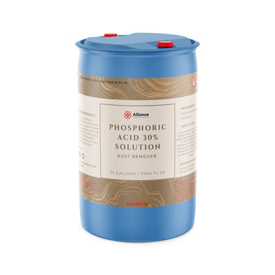 Phosphoric Acid 30% - The Ultimate Rust Remover Solution - 55 Gallon Drum