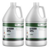 Glycerin 50% Food Grade in two 1-gallon plastic jugs from Alliance Chemical for food and beverage production