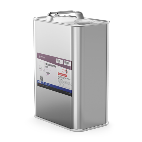 Trichloroethylene ACS grade 1-gallon metal can from Alliance Chemical for precision vapor degreasing