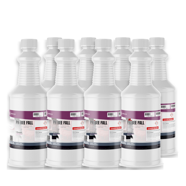 Phosphoric acid 30% technical grade in eight 1-quart bottles for wastewater neutralization, Alliance Chemical