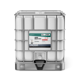 Sodium bisulfite 10% ACS grade solution in a caged 275-gallon IBC tote, Alliance Chemical