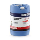 Denatured Alcohol 200 Proof 3A in a blue 15-gallon carboy, Alliance Chemical, for surface coatings, printing inks, and organic synthesis