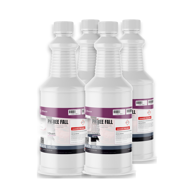 Phosphoric acid 30% technical grade buffering solution in four 1-quart plastic bottles, Alliance Chemical
