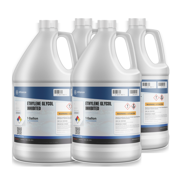 Ethylene Glycol Inhibited ACS Reagent Grade in four 1-gallon jugs, Alliance Chemical