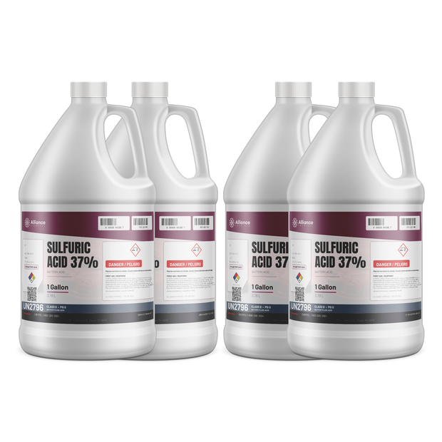 Sulfuric Acid 37% - Battery Acid Technical Grade