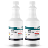 Sodium Bisulfite 10% Technical Grade in two 1-quart plastic bottles, Alliance Chemical