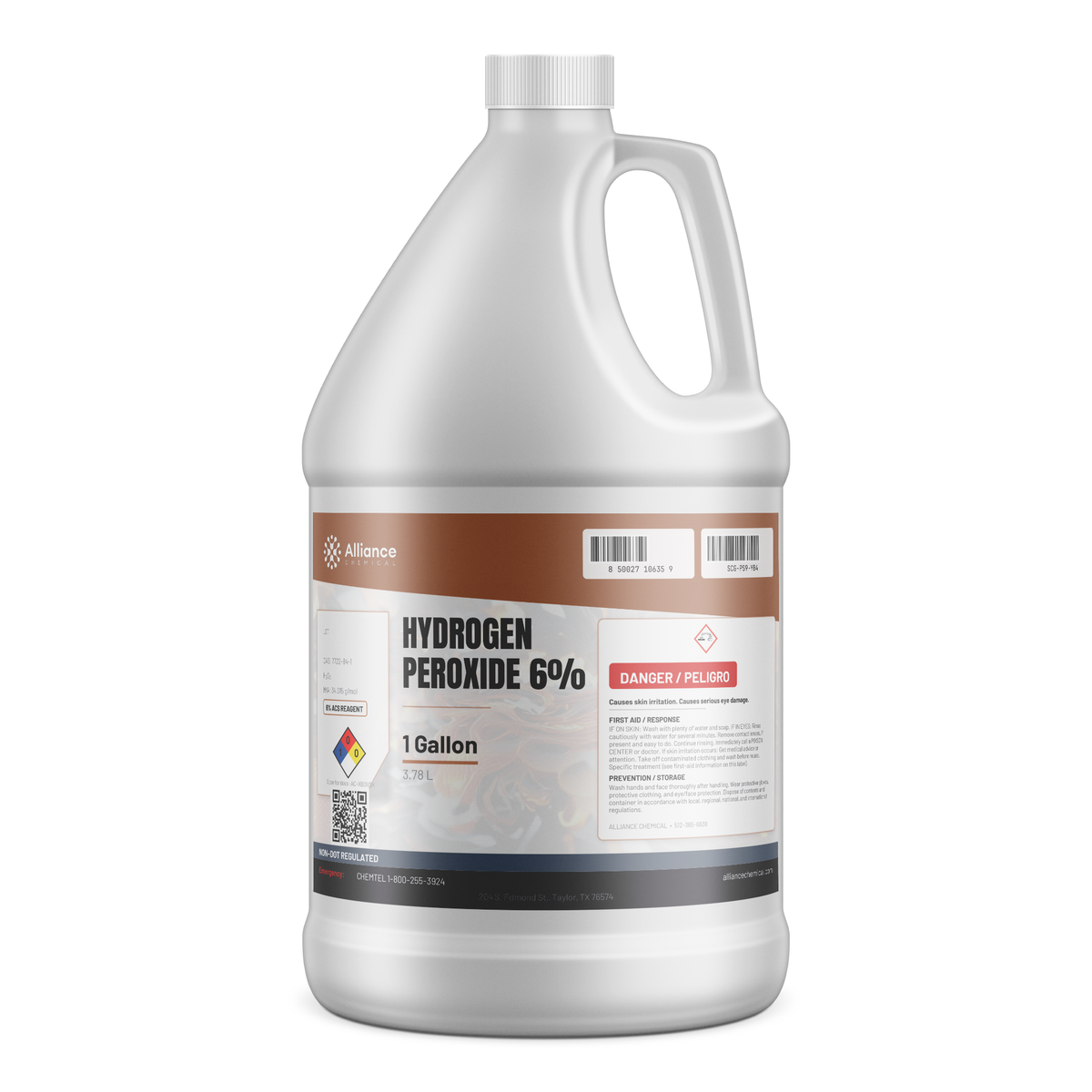 Hydrogen Peroxide 6% ACS Grade
