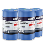Ammonium Hydroxide 20% ACS grade in four 55-gallon blue plastic drums, Alliance Chemical
