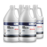 Sodium Hydroxide 20% ACS Reagent Grade in four 1-gallon plastic jugs, Alliance Chemical