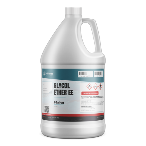 Glycol Ether EE Technical Grade 1-gallon jug, Alliance Chemical for surface coatings and heavy-duty industrial degreasing