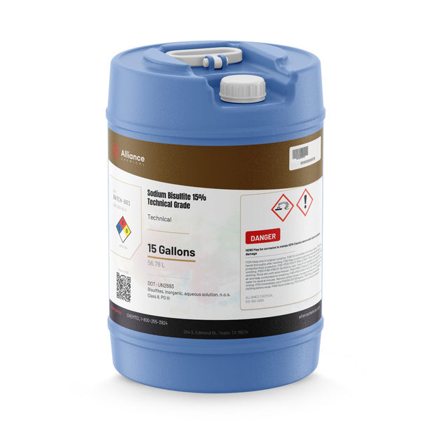 Sodium Bisulfite 15% Technical Grade