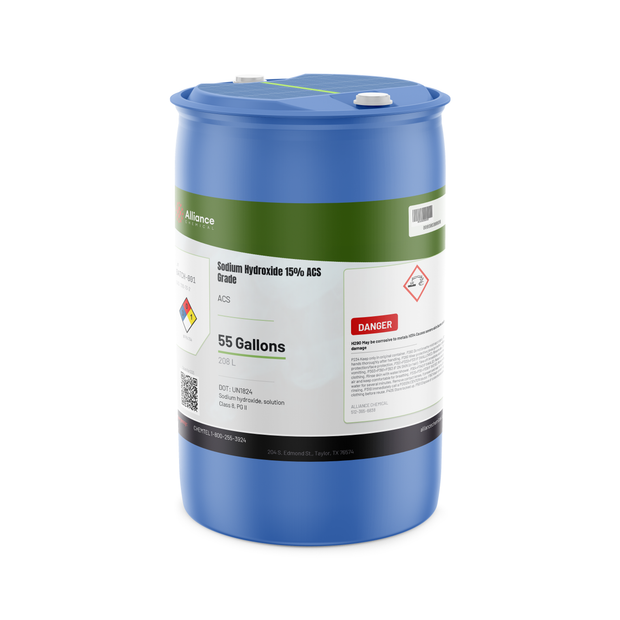 Sodium Hydroxide 15% ACS Grade