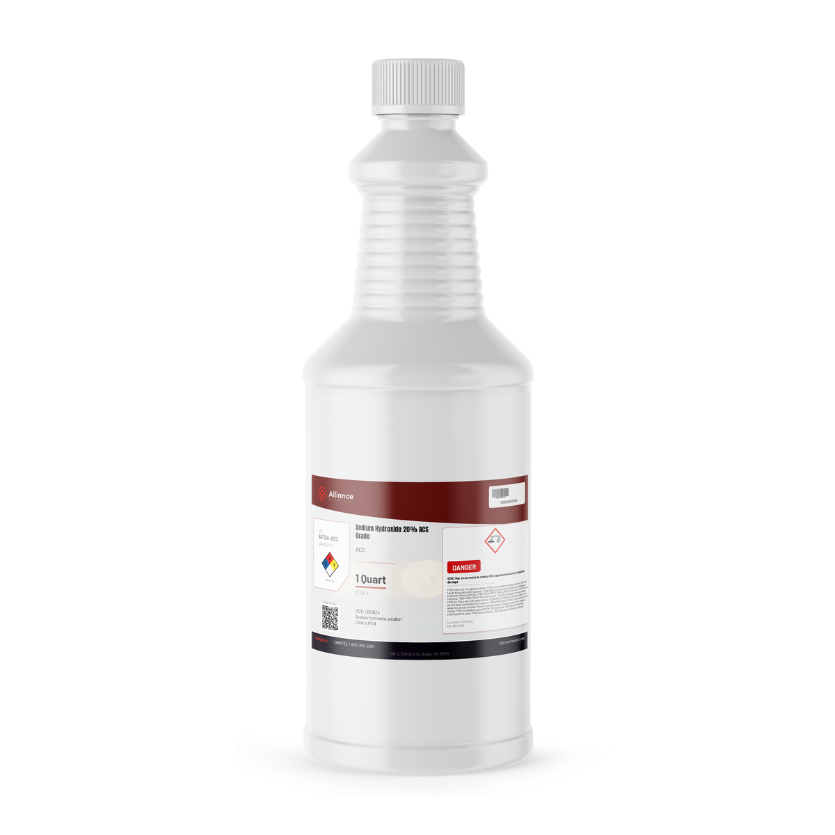 Sodium Hydroxide 20% ACS Grade