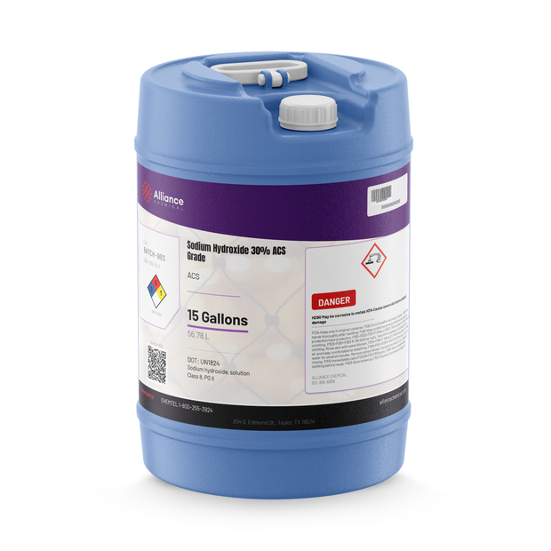 Sodium Hydroxide 30% ACS Grade