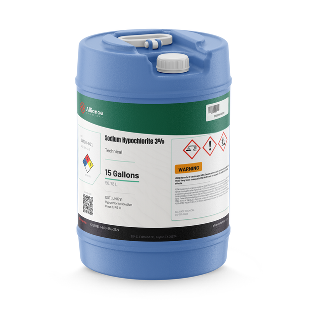 Sodium Hypochlorite 3%