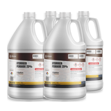 Hydrogen Peroxide 25% ACS Grade in a case of four 1-gallon jugs from Alliance Chemical