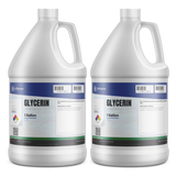 Glycerin 100% Technical Grade in two 1-gallon white plastic jugs, Alliance Chemical