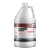 Hydrochloric Acid 15% ACS Reagent Grade in a 1-gallon white plastic jug from Alliance Chemical