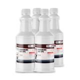 Hydrochloric Acid 25% ACS Reagent Grade in four 1-quart plastic bottles, Alliance Chemical